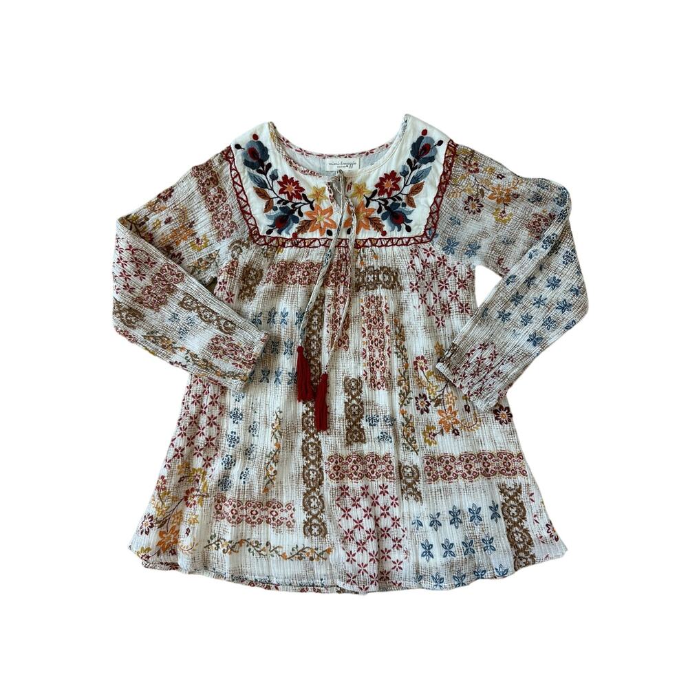 Mimi & Maggie Nature's Garden Girls Dress - Picture 6 of 11